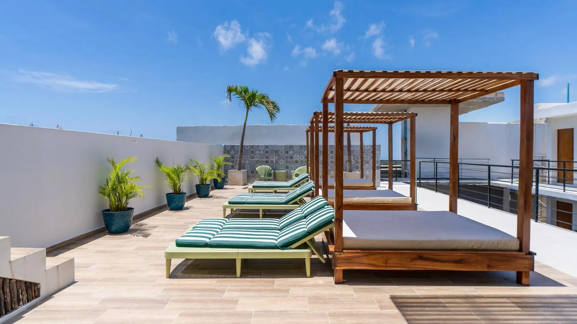 Downtown Penthouse With Private Pool, Rooftop Pool And Gym, Short Distance From Beaches, Restaurants & Nightlife Tulum Apartment